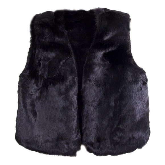 CODE22 Soft Faux Fur Vest - Picture 4 of 4